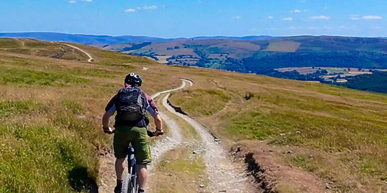 Mountain biking in the Elan Valley